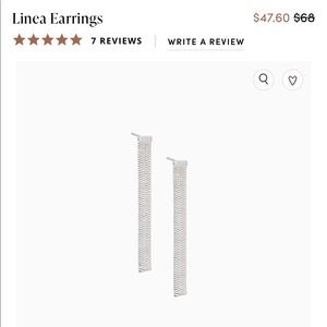 NWT Uncommon James Linea Earrings